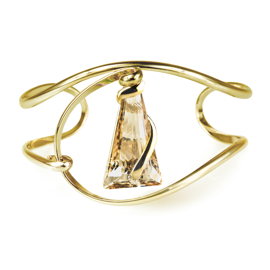 Mini Spike Golden Shadow armband – Goudkleurig, Golden Shadow