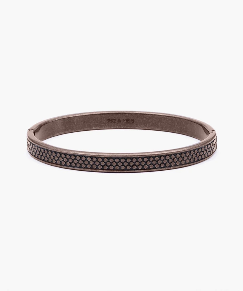 Navarch 9mm armband – Motta Bronze
