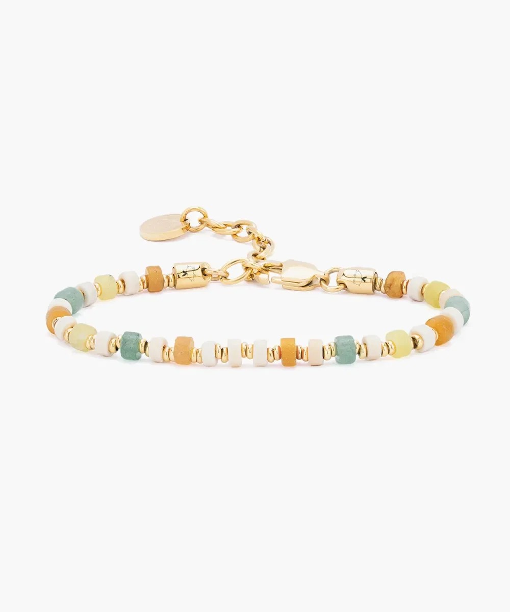 Brontide 4mm armband – Firenze Gold