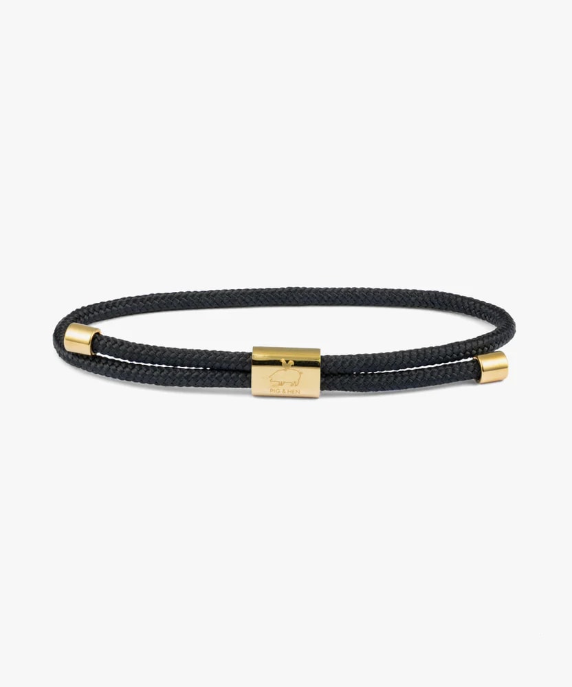 Lewis armband – Black Gold