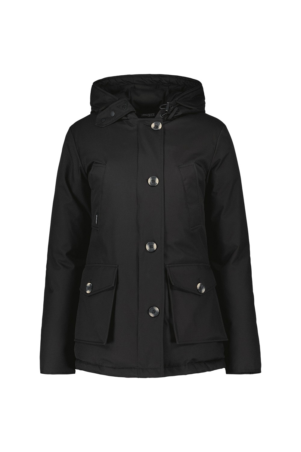 4 Pocket Parka – True Black