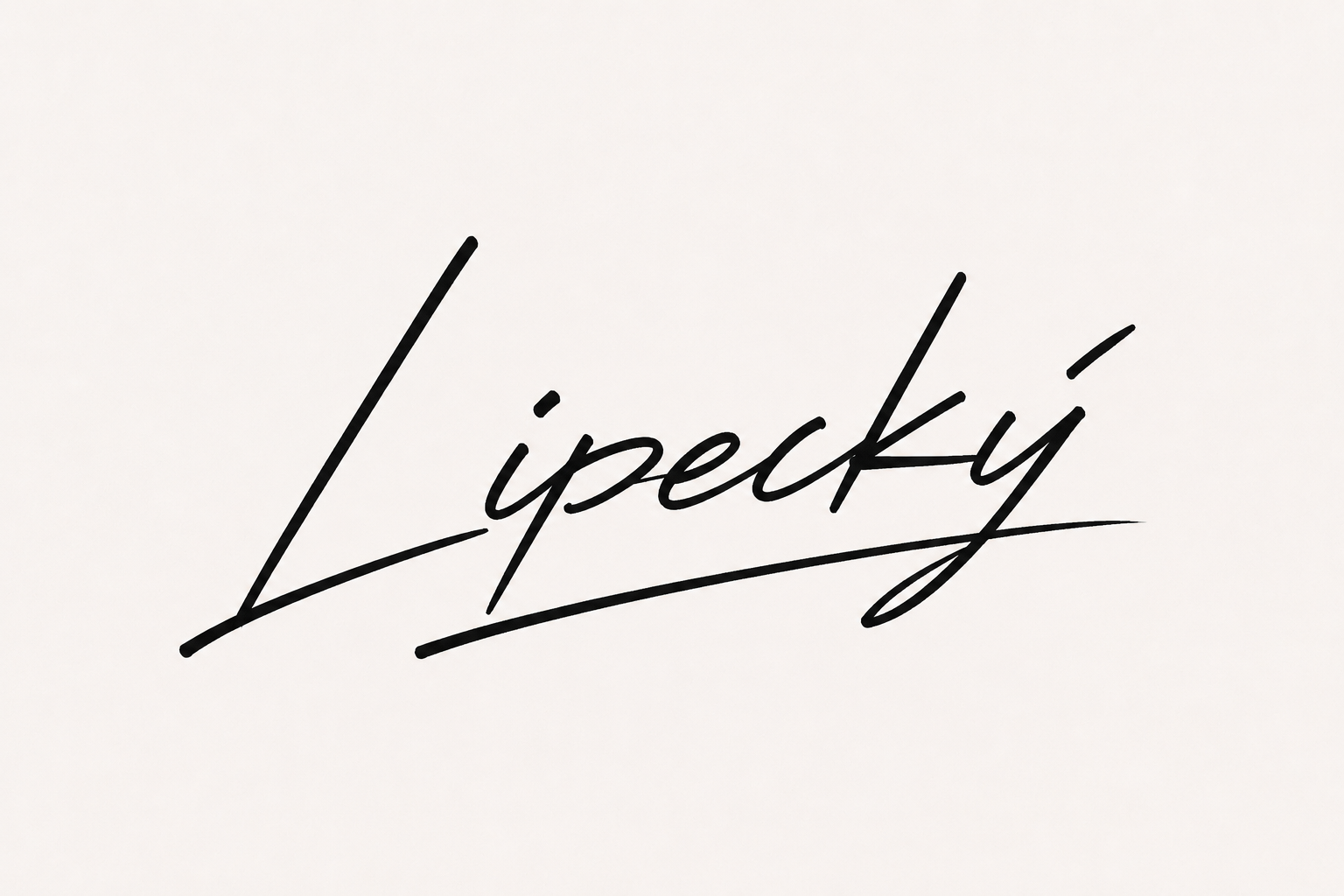 Podpis — Radek Lipecký