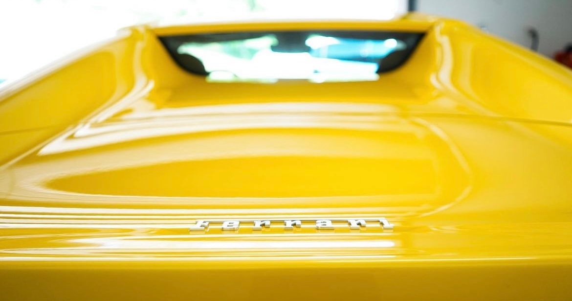 Track Garage — detailing Ferrari