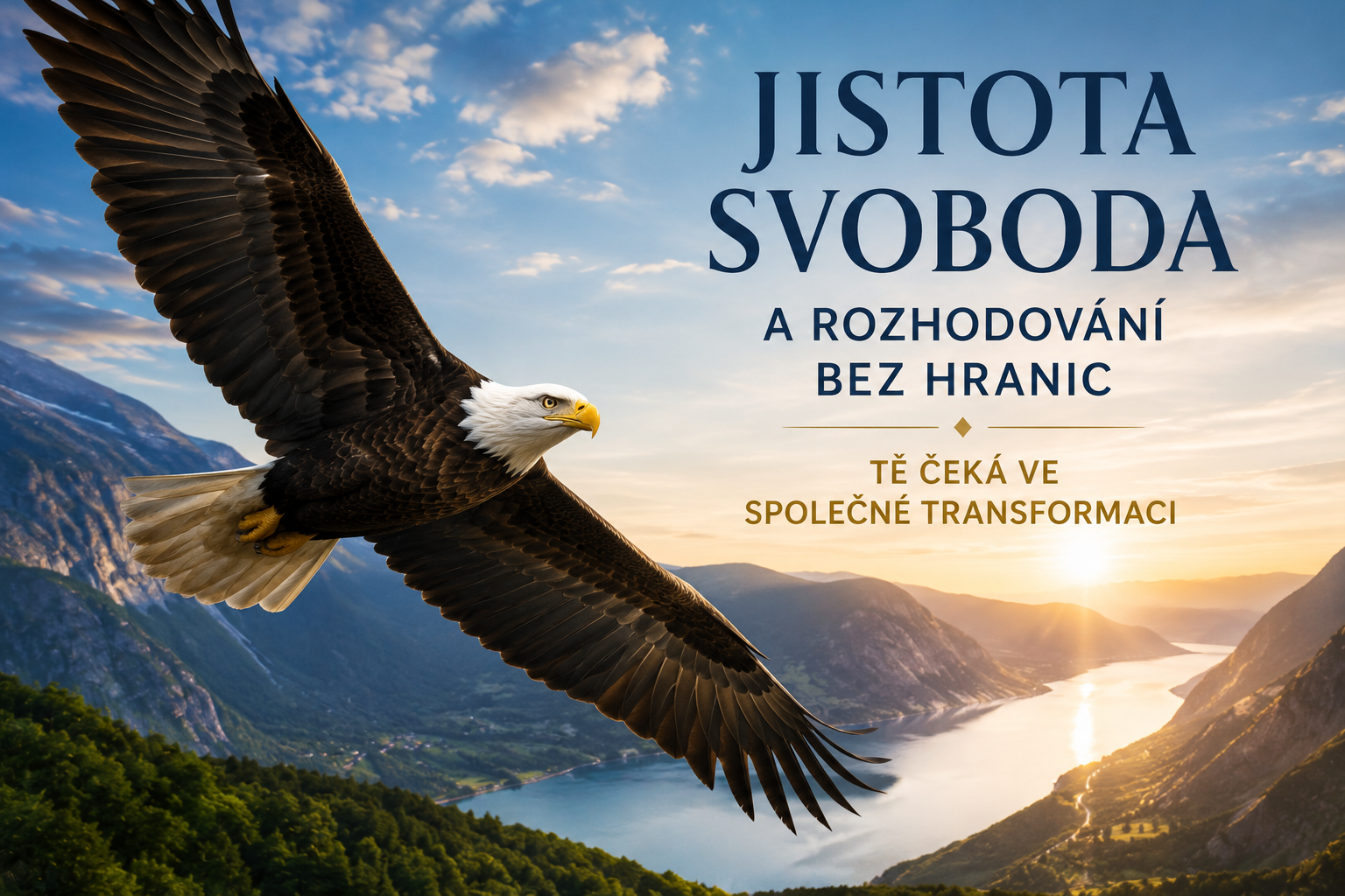 Orel – symbol svobody a proměny. Mini-kurz Transformace Lidstva.