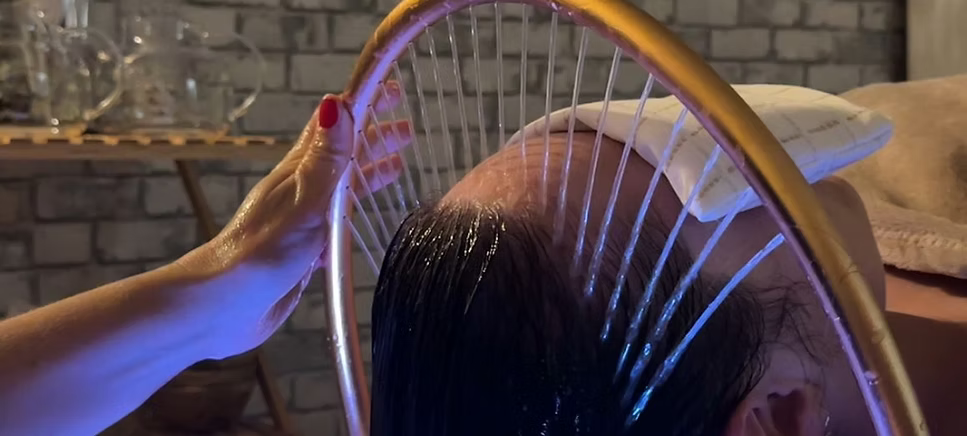 Head Spa s aromaterapií