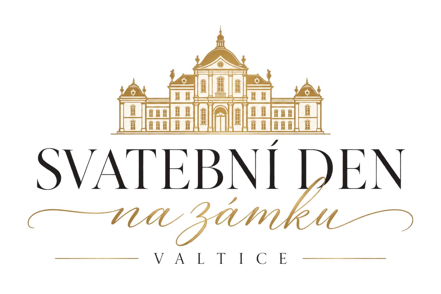 Svatební den na zámku Valtice