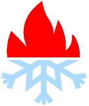 EcoFrost Heating and Cooling Logo