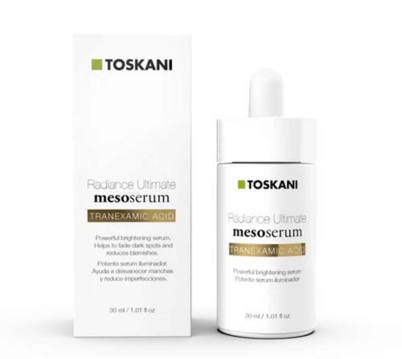 Toskani Radiance Ultimate Mesoserum voor professionele pigmentverzorging