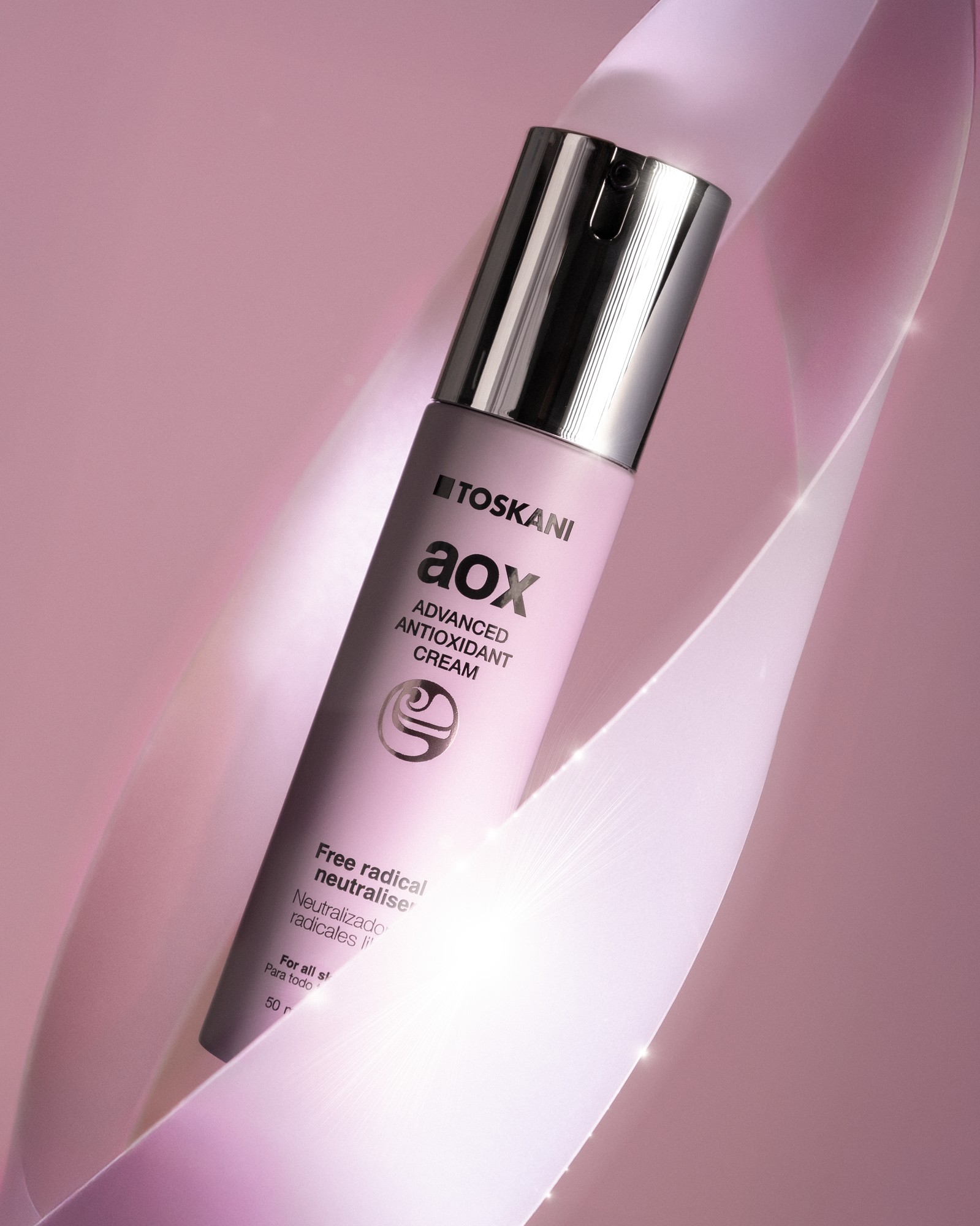 Toskani AOX product — antioxidatieve verzorging ter bescherming van de huid