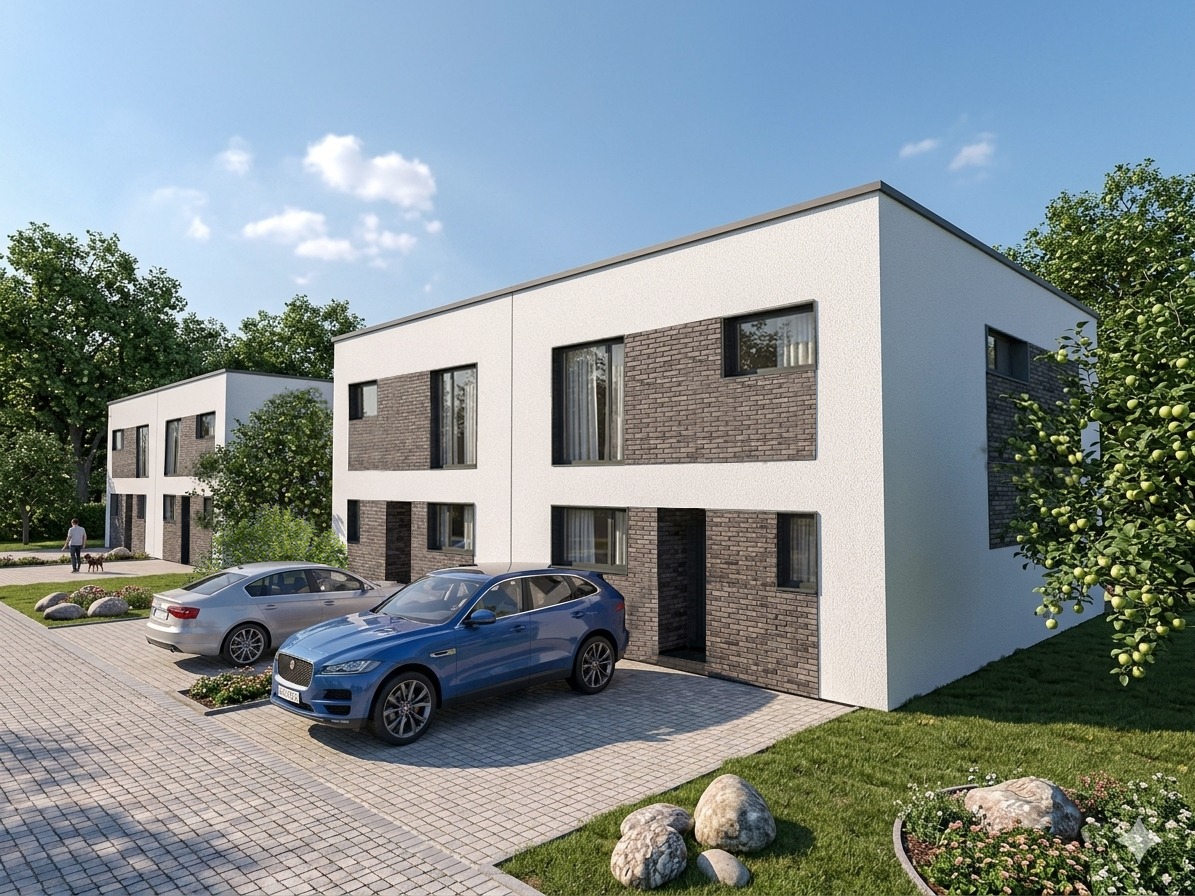 Varianta fasády – cihlový obklad