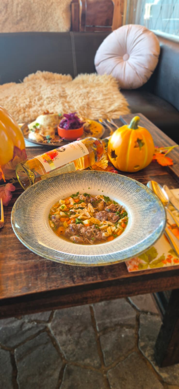 Polévka – specialita šéfkuchaře Miciano