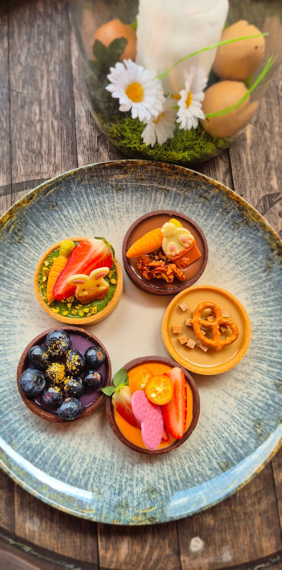 Domácí dezerty Pizzerie Miciano – tartelety s ovocem