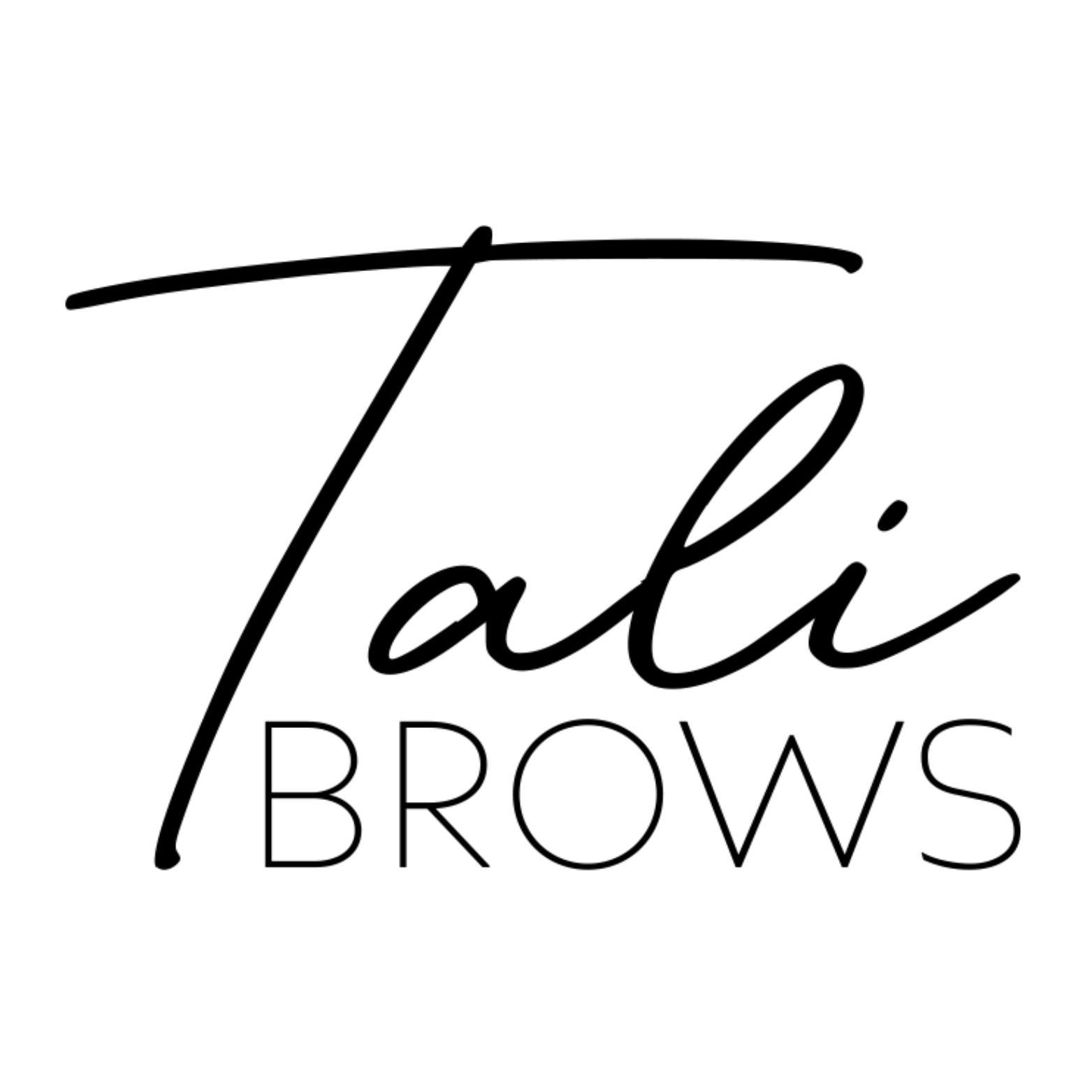 Tali Brows logo