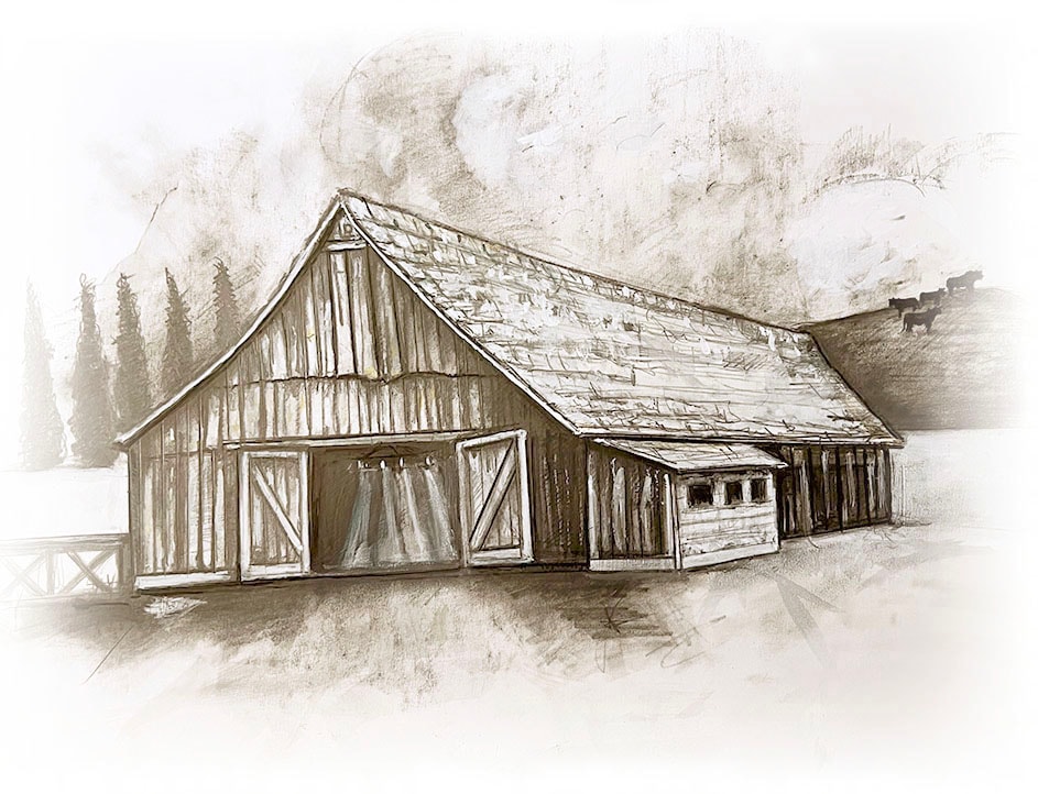 The Anselmo Damonte Estate Barn — Suisun Valley