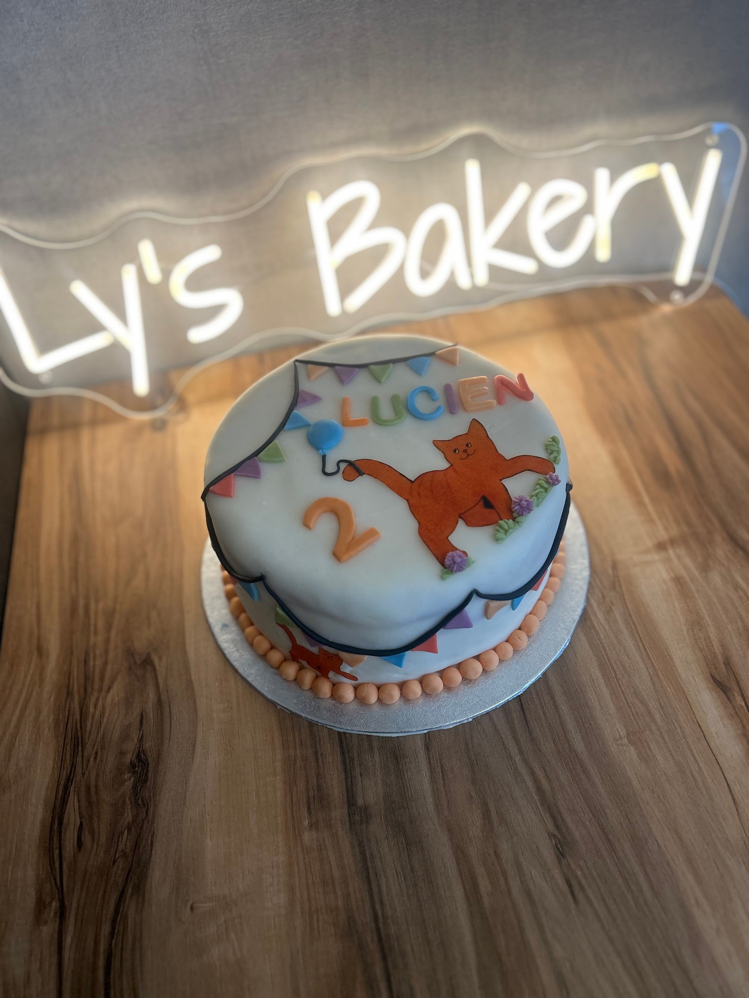 Taartcreatie van Ly's Bakery