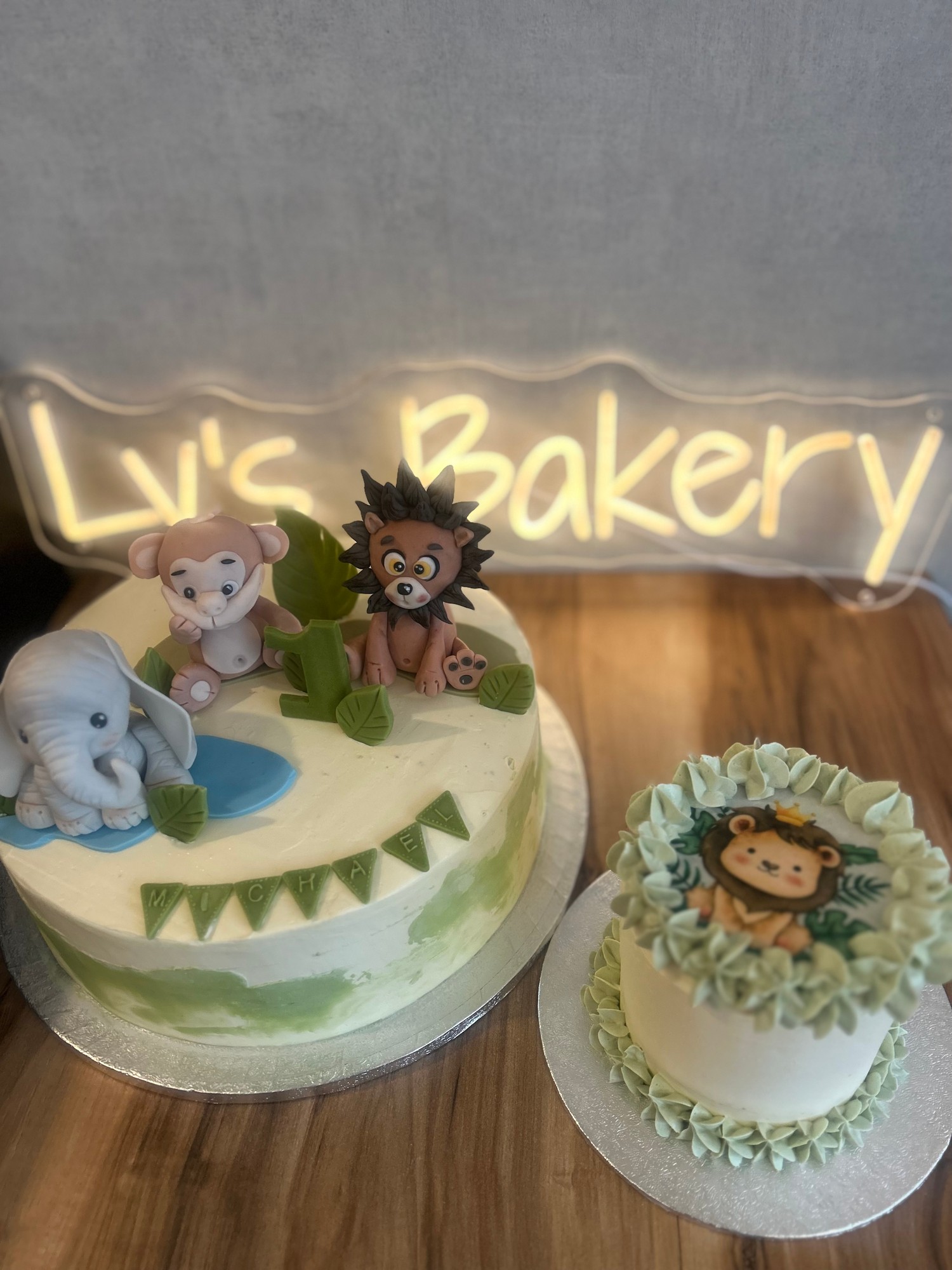 Taartcreatie van Ly's Bakery