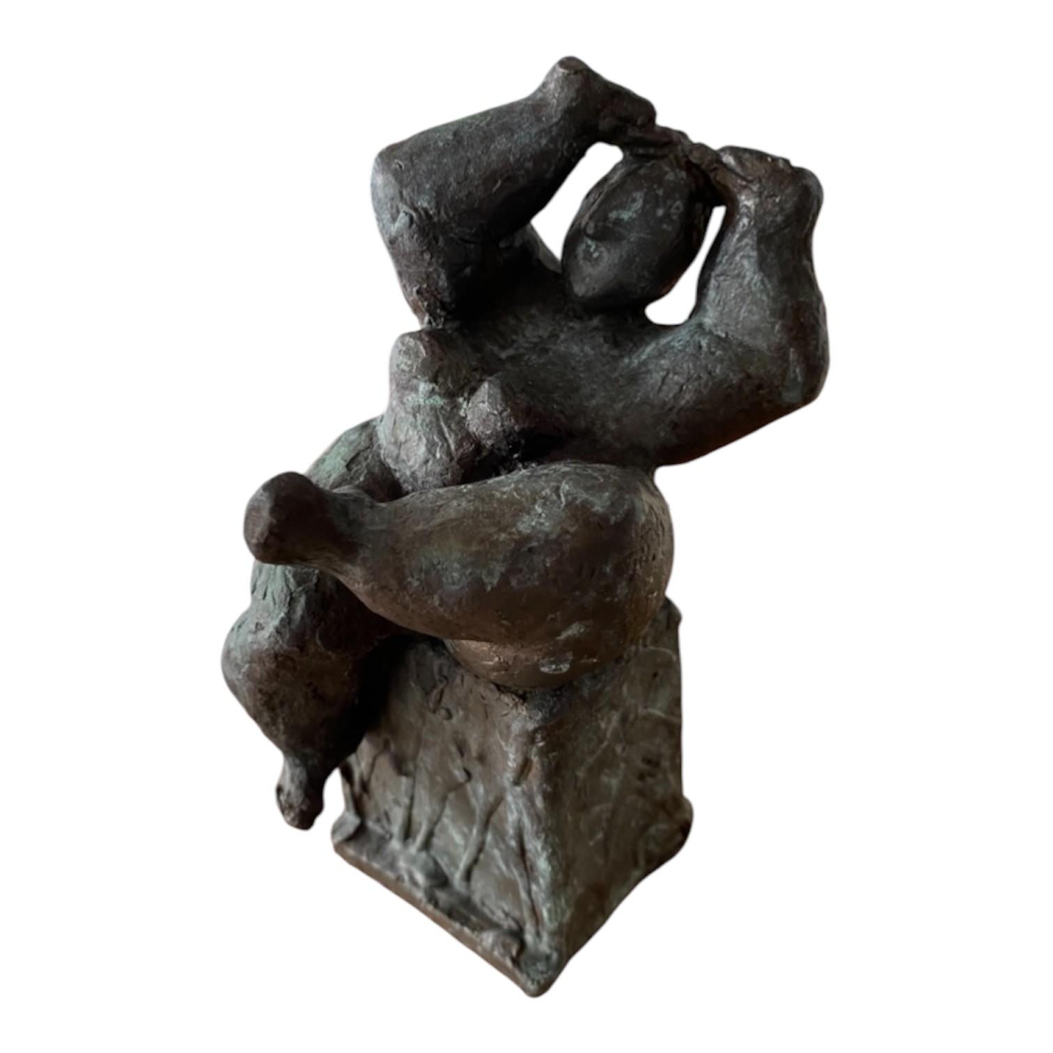 Henning ELVING bronzefigur, Portræt