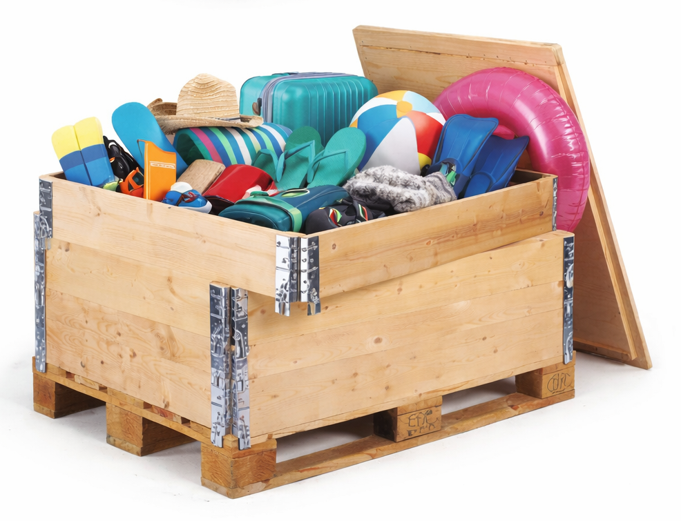 Letná paletová bedňa
