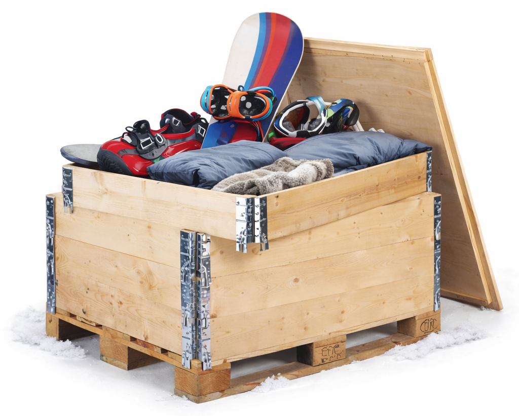 Zimná paletová bedňa