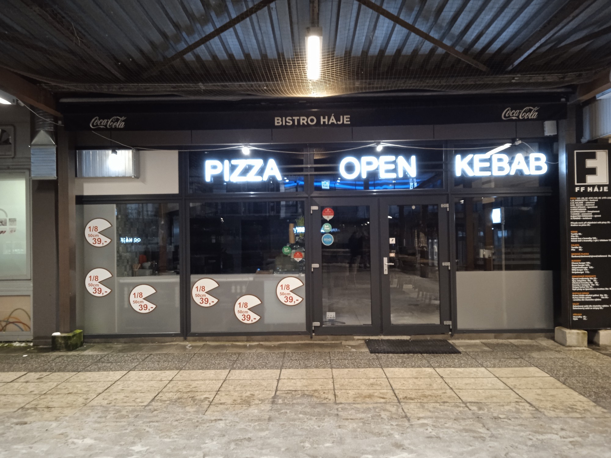 Světelný panel Pizza Kebab