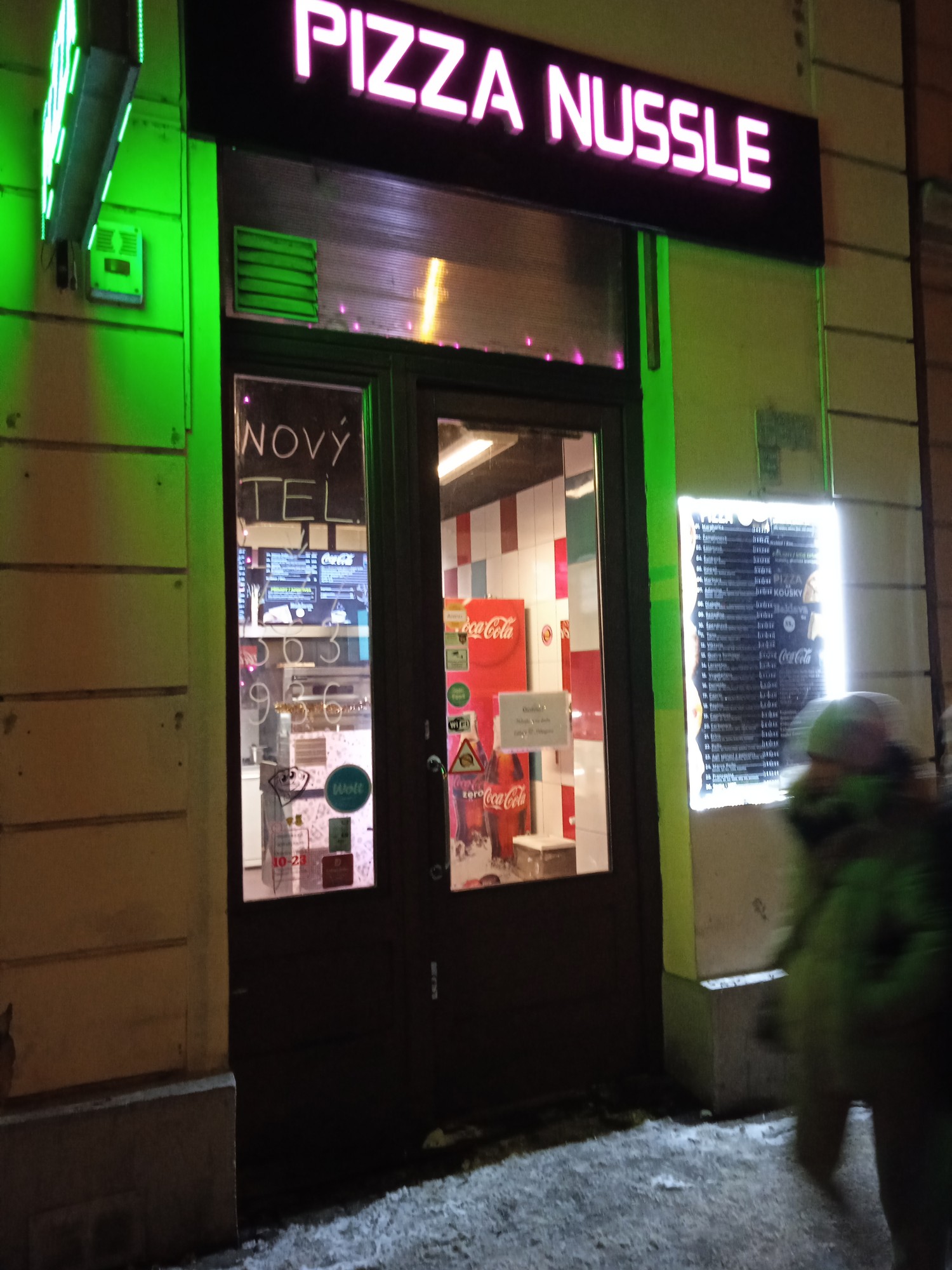 Světelný panel Pizza Nusle