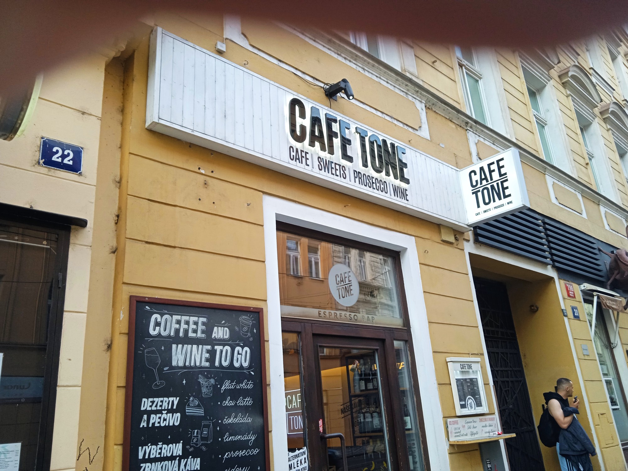 Světelný nápis Cafe Tone