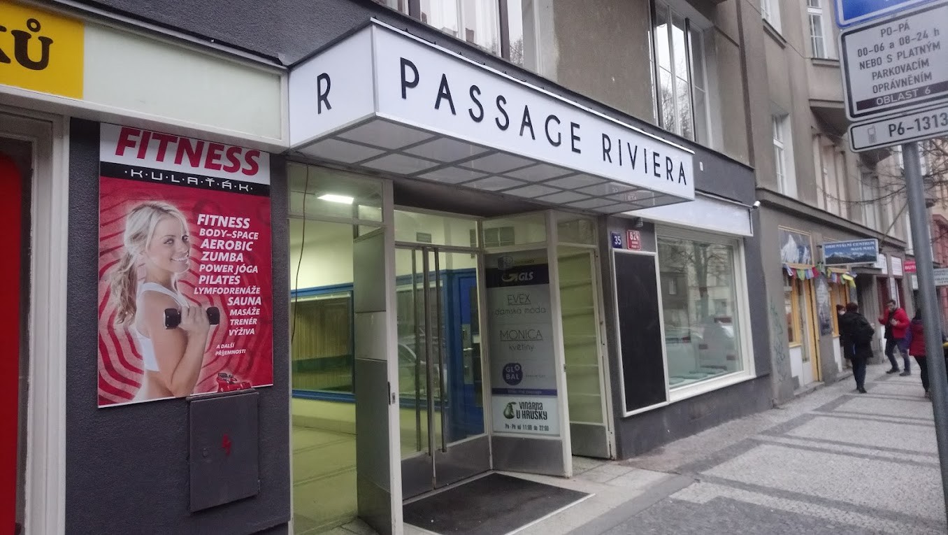 Světelný nápis Passage Riviera