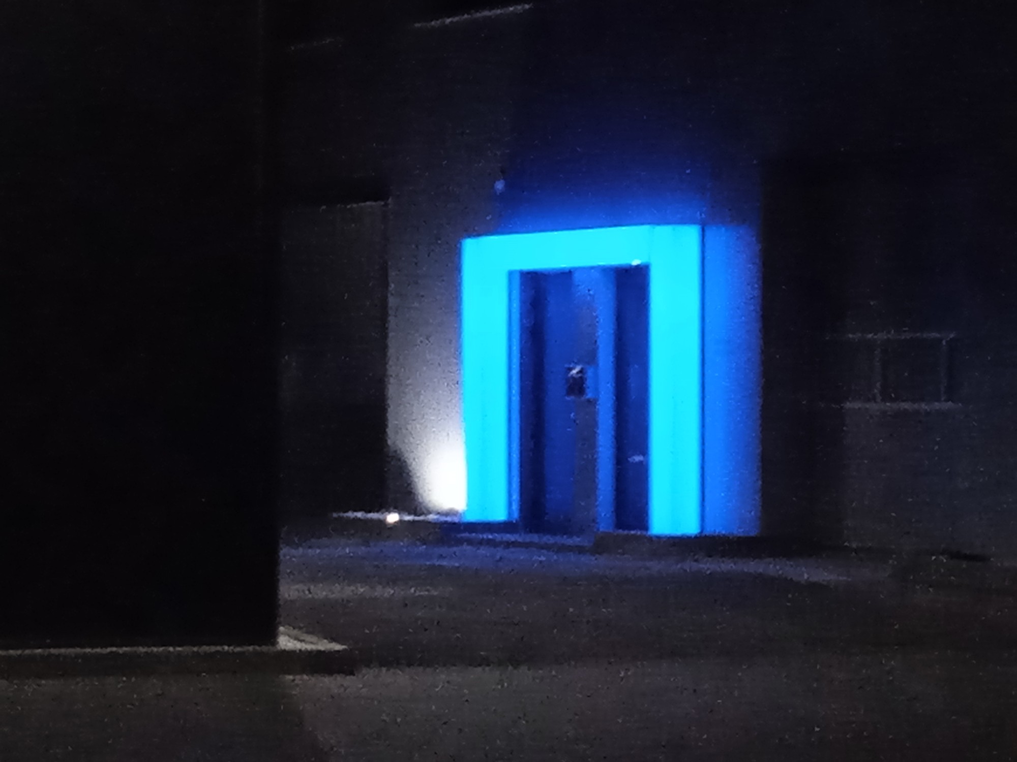 Noční osvětlení vstupu