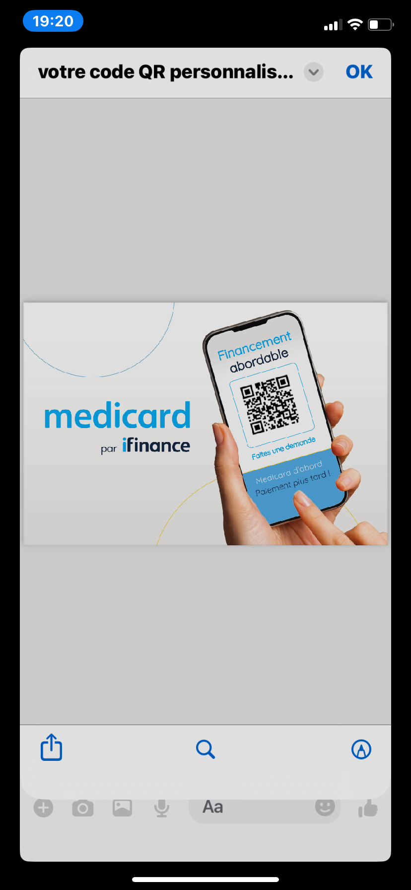 Code QR Medicard iFinance