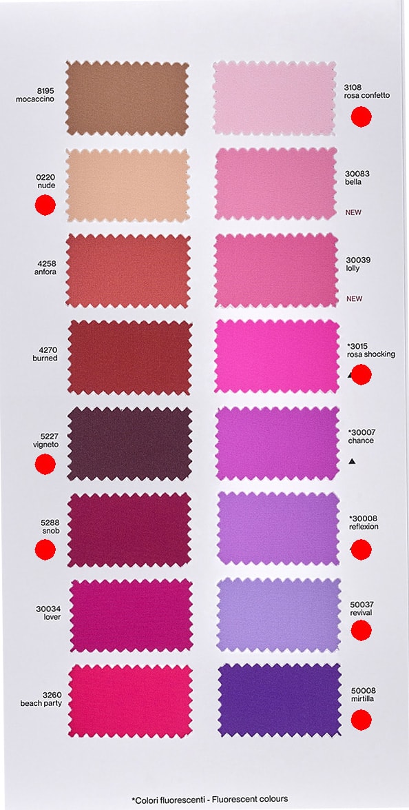 Cartella colori Lycra opaca - Pagina 5