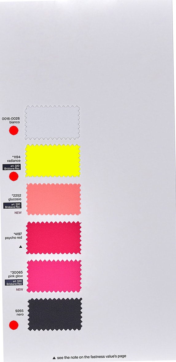 Cartella colori Lycra opaca - Pagina 6