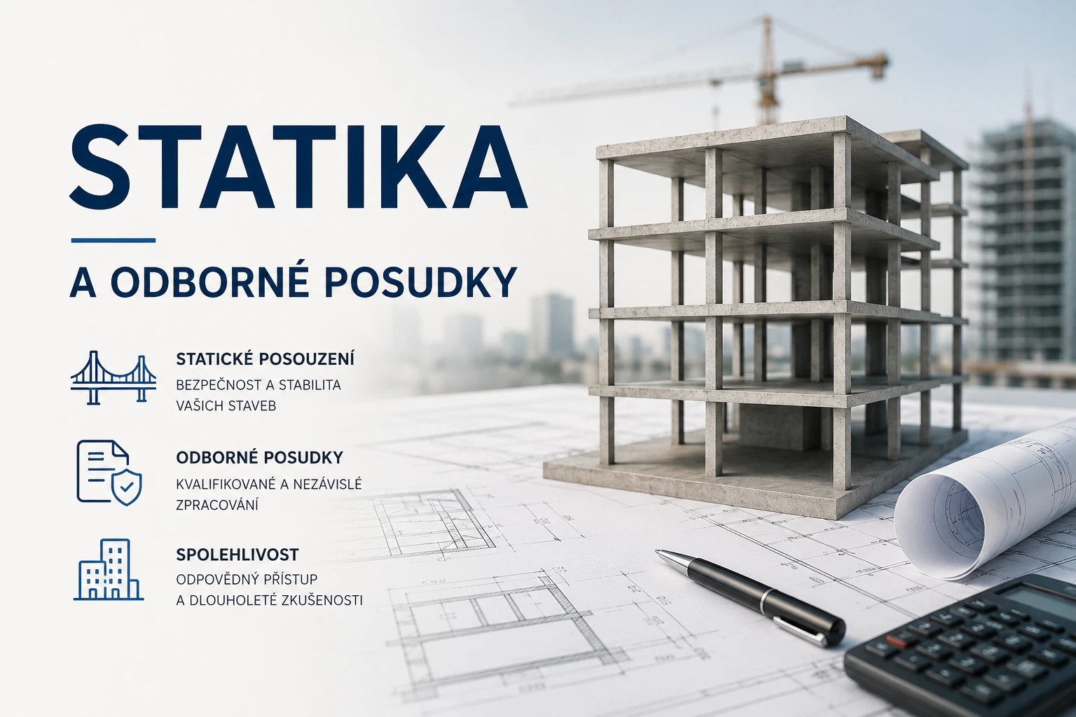 Statika a odborné posudky