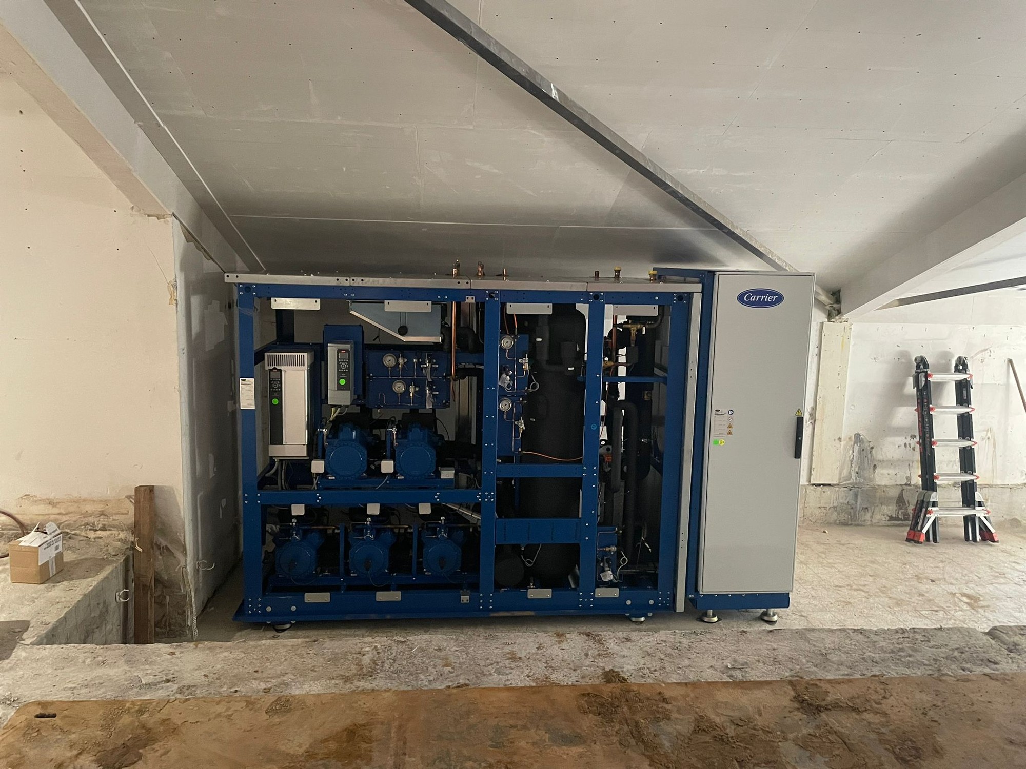 Koelinstallatie machinekamer