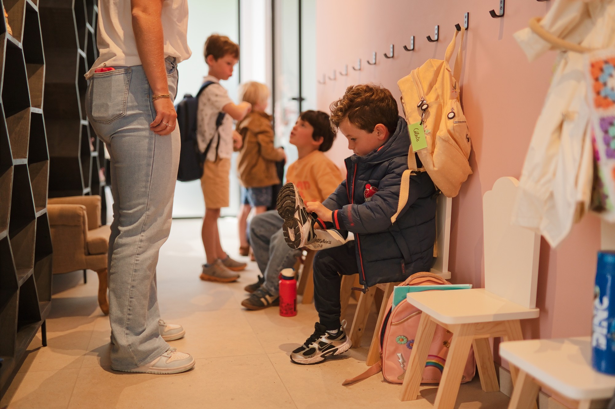 Kinderen leren spelenderwijs