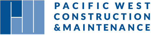 Pacific West Construction & Maintenance Logo