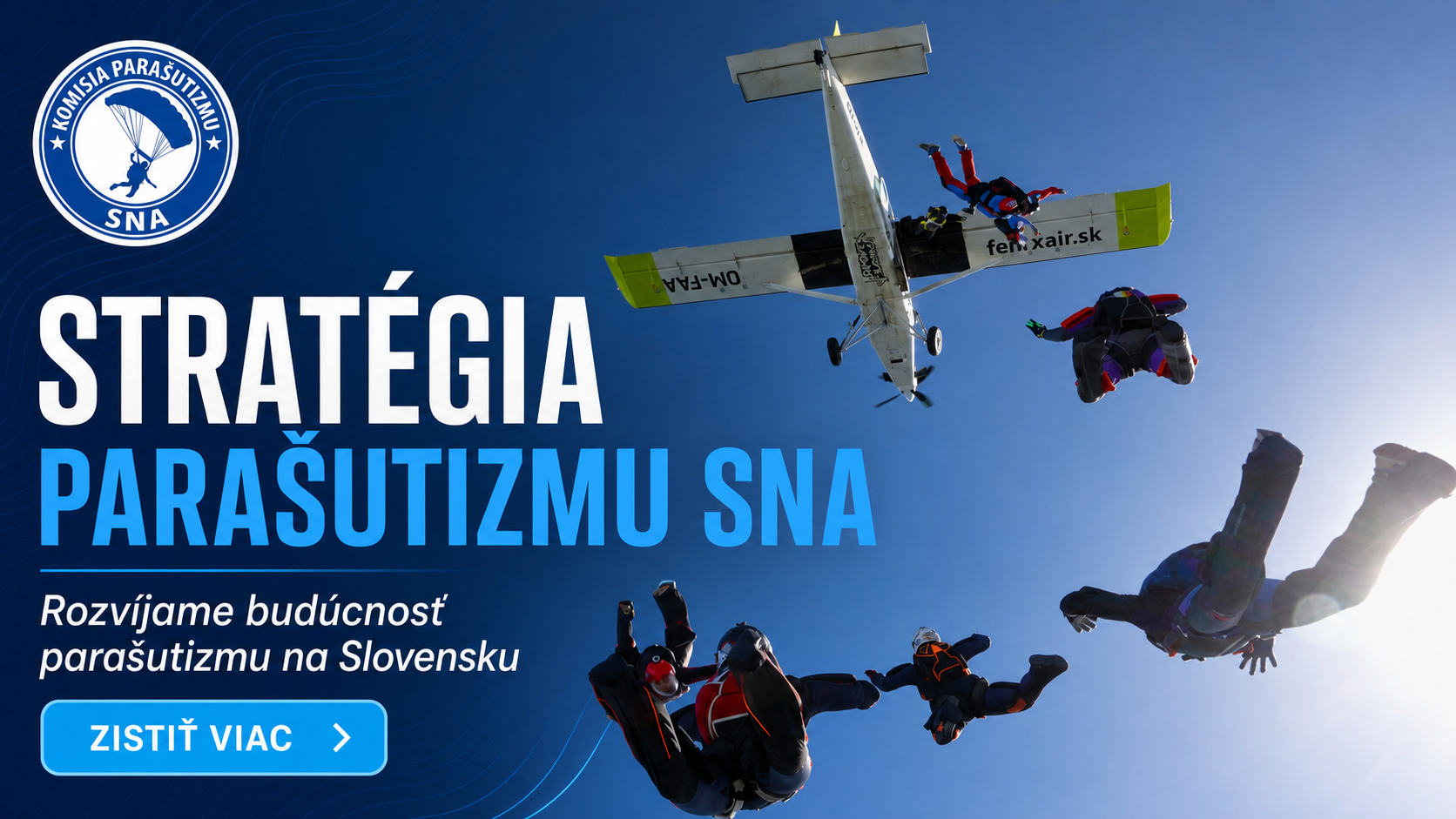 Stratégia parašutizmu SNA – Rozvíjame budúcnosť parašutizmu na Slovensku