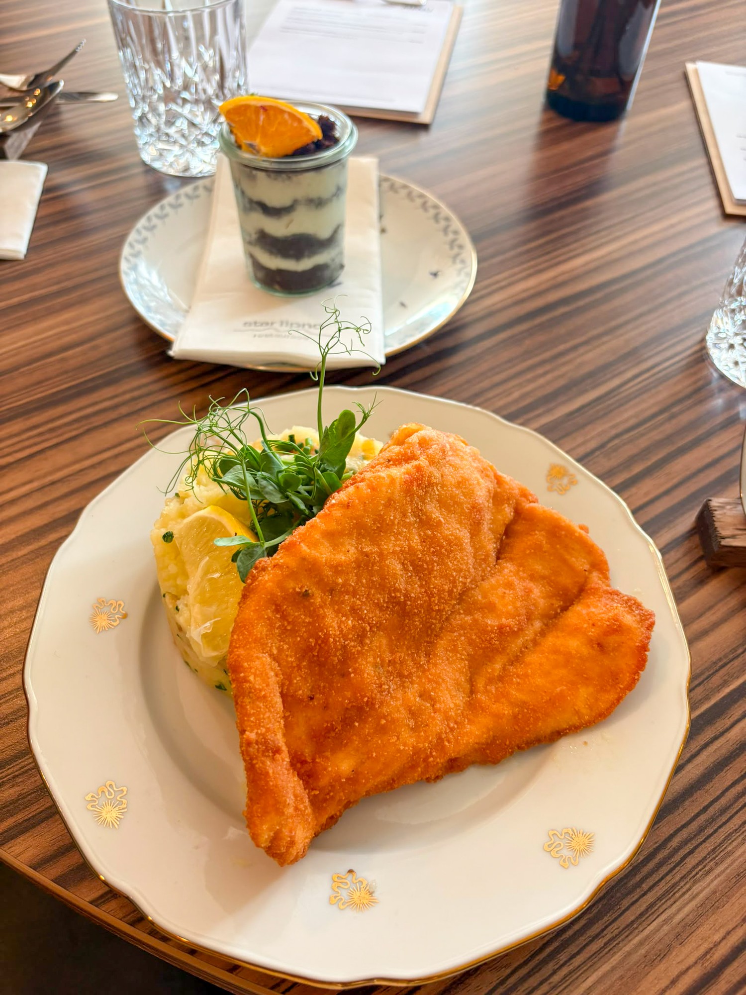 Smažený řízek — restaurace Star Lipno