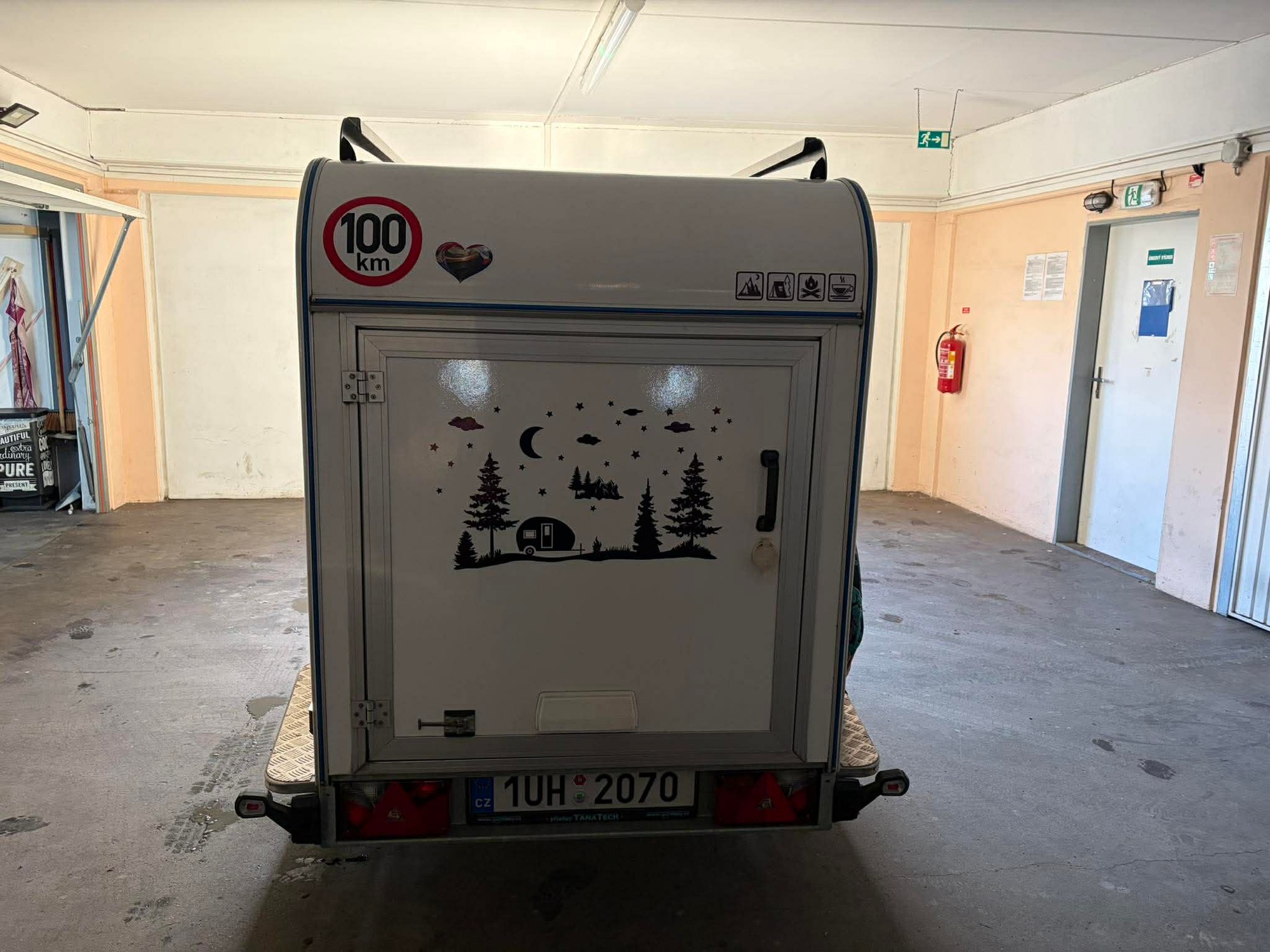 Minikaravan - v přírodě
