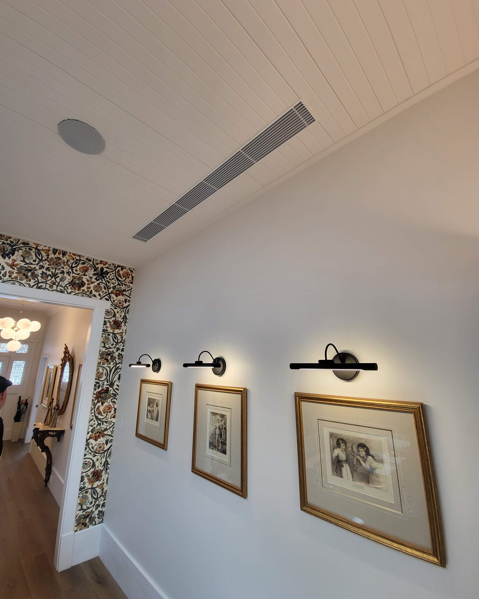 Linear bar grille installation