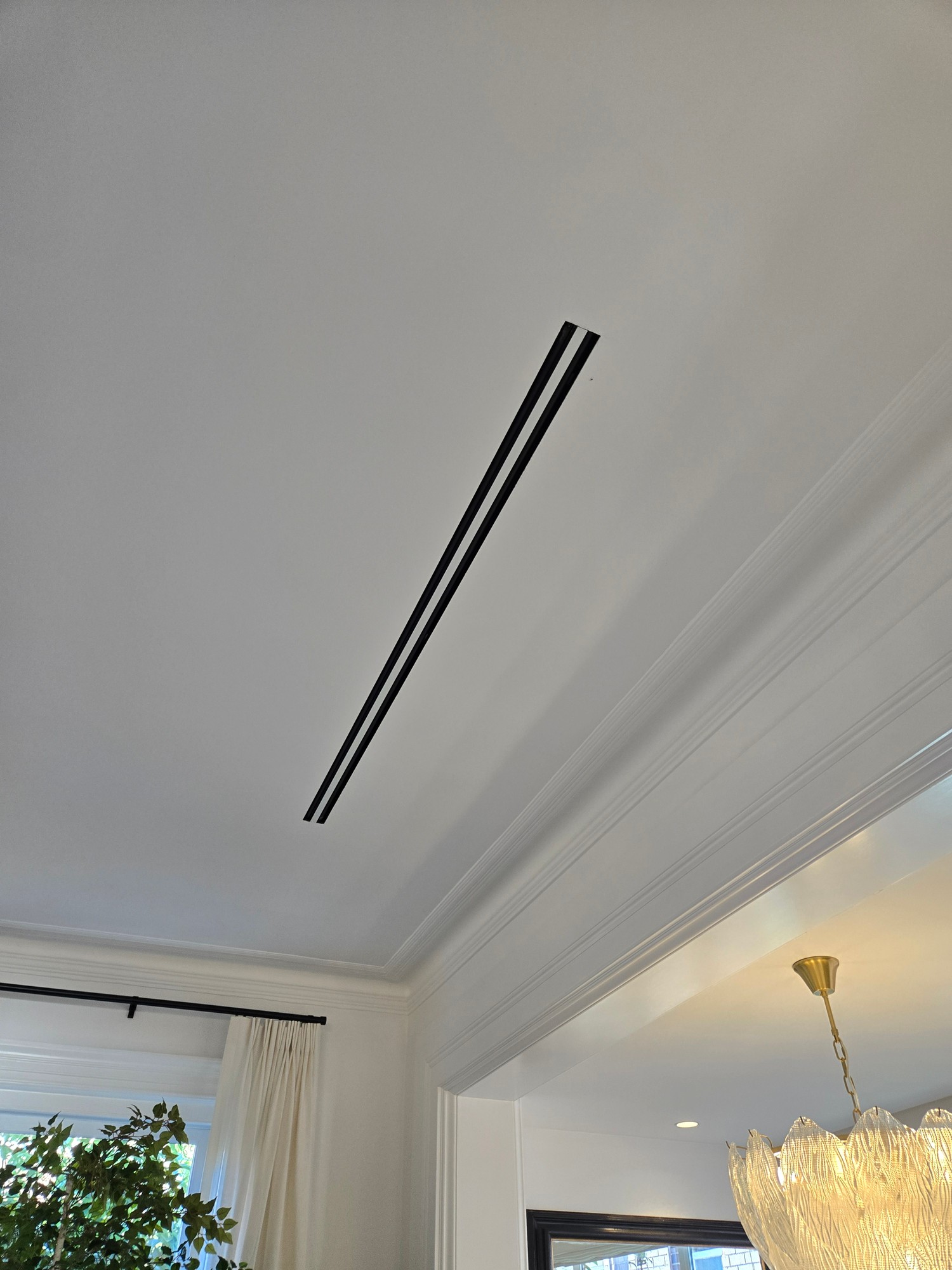 Ventmann grille installed in ceiling