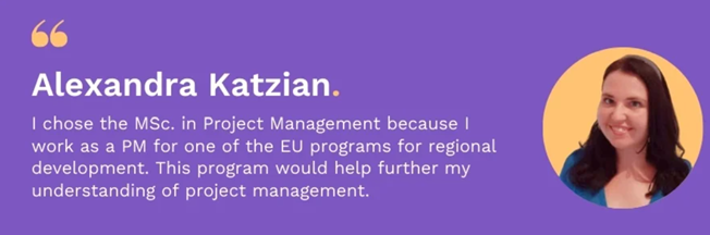 Alexandra Katzian — EDU Effective LeVesque Scholarship recipient, EU project manager and MSc student