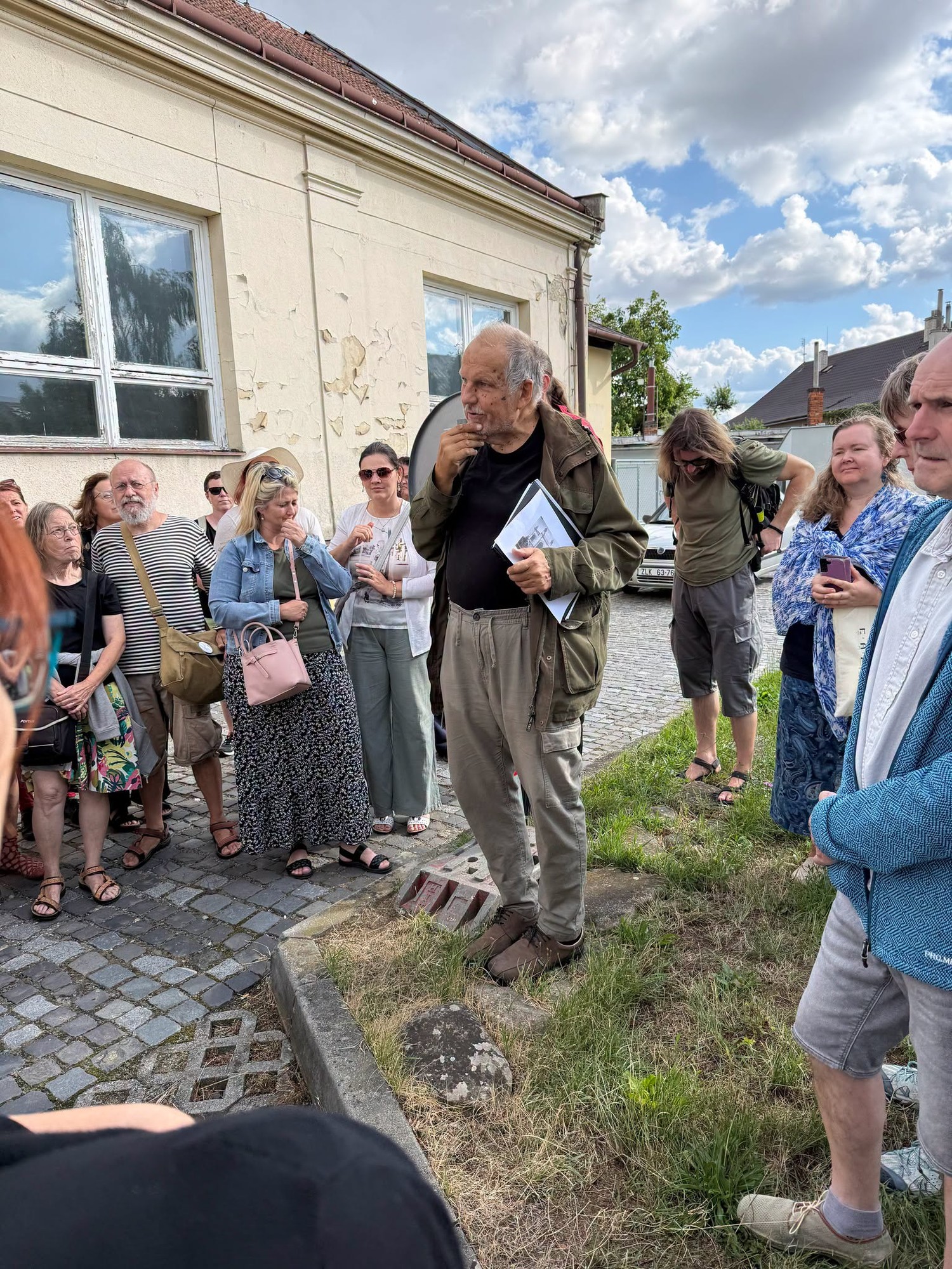 Účastníci komentované prohlídky