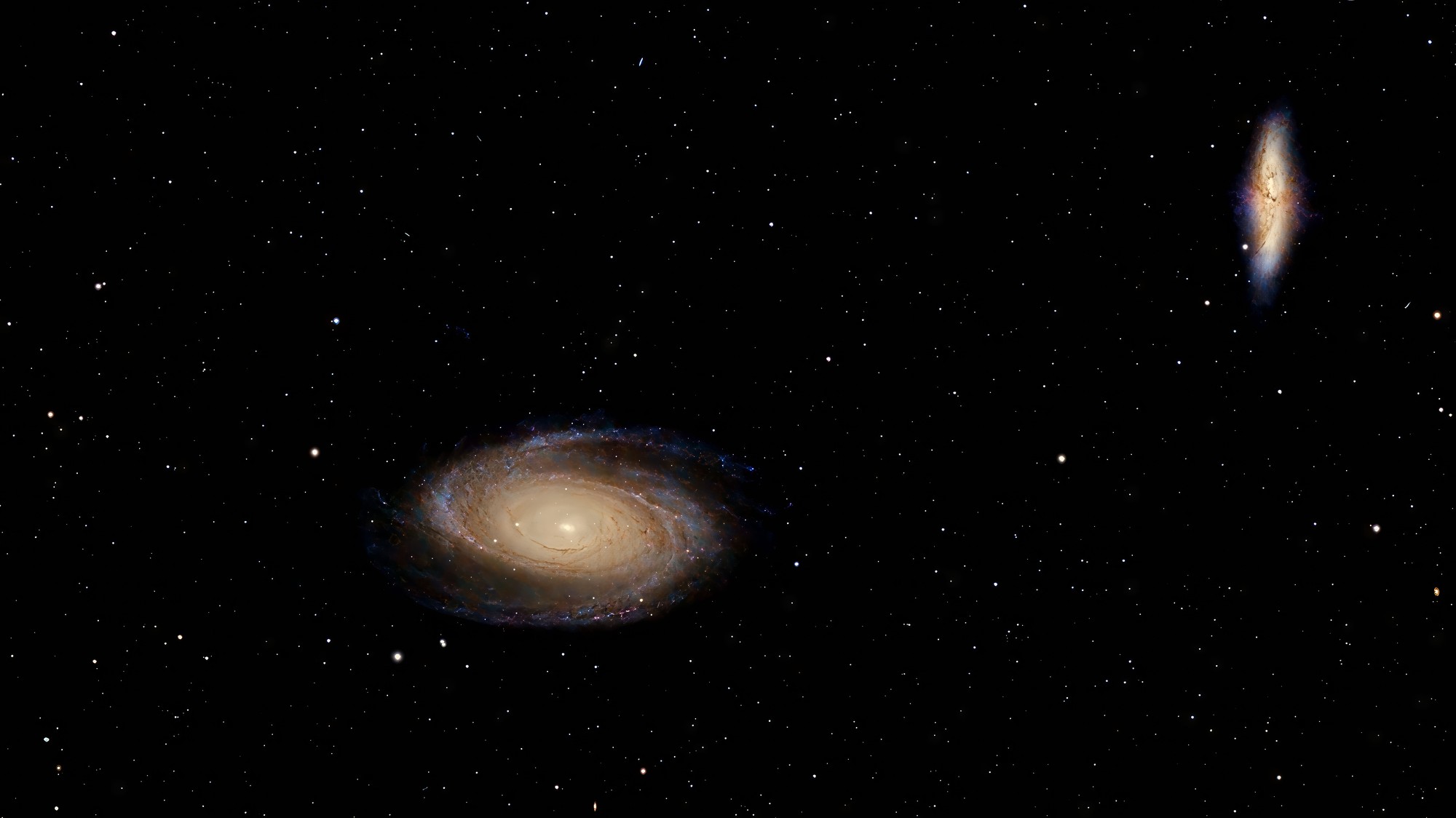 Bode's Galaxy (M81 & M82) — astrophotography