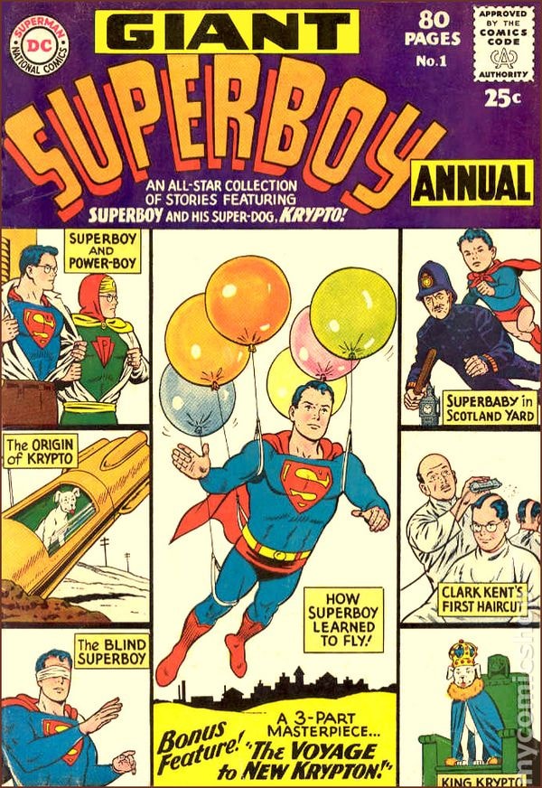 Superboy Annual cover
