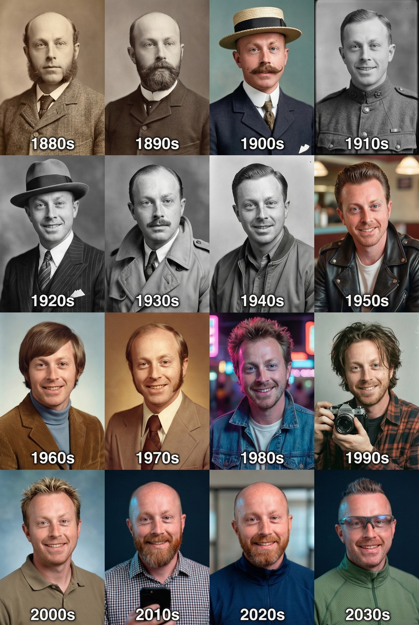 Ukázka generování - časové období