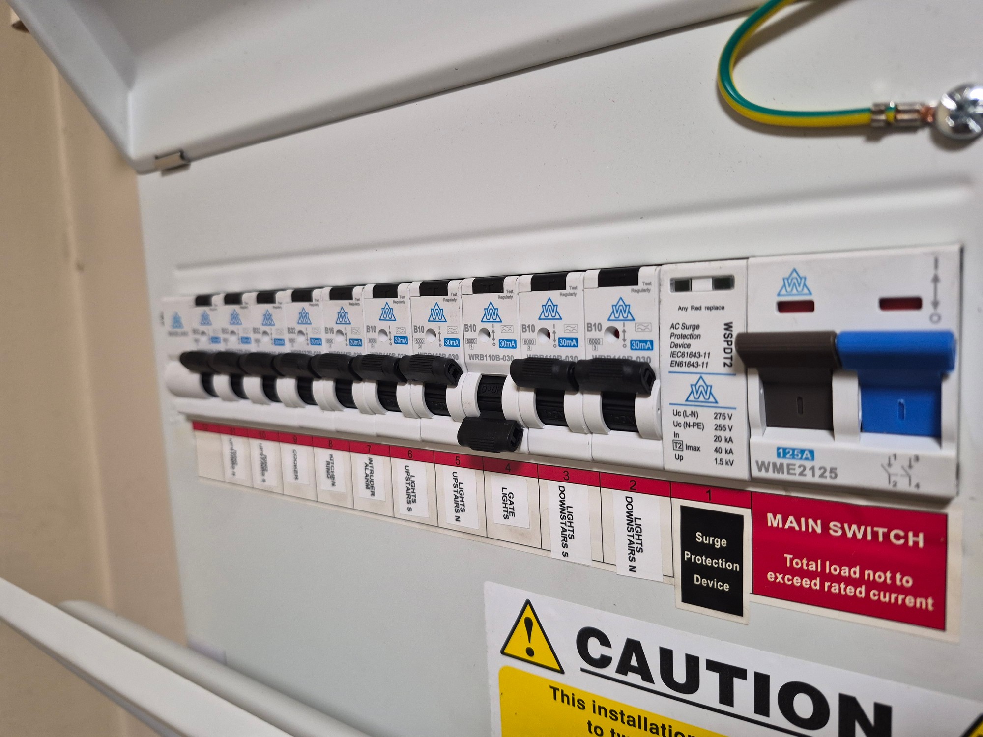 Leyland electrical upgrade project detail