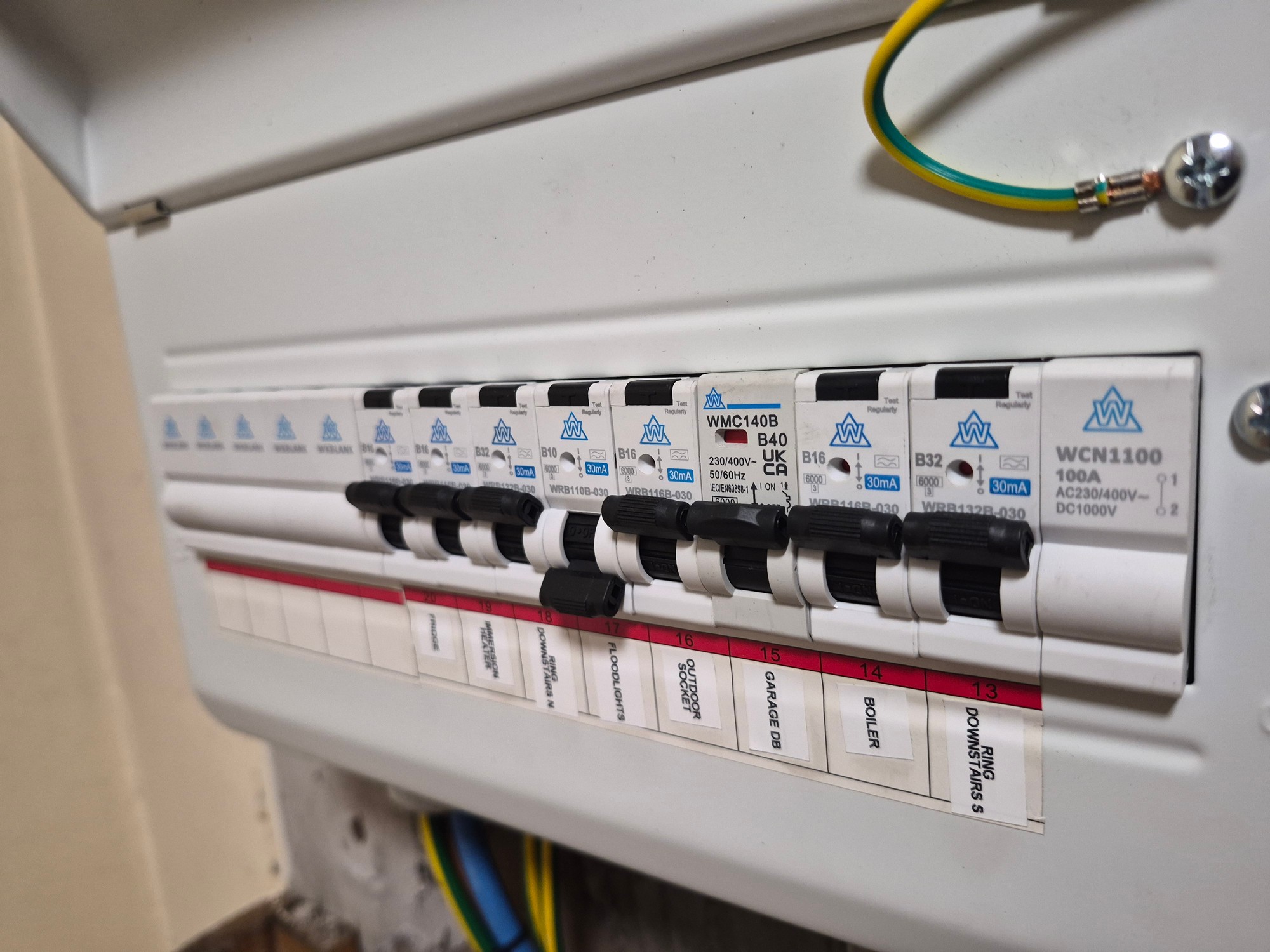 Electrical upgrade work in Leyland