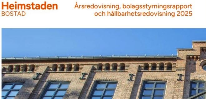 Heimstaden Bostad’s Annual Report 2025