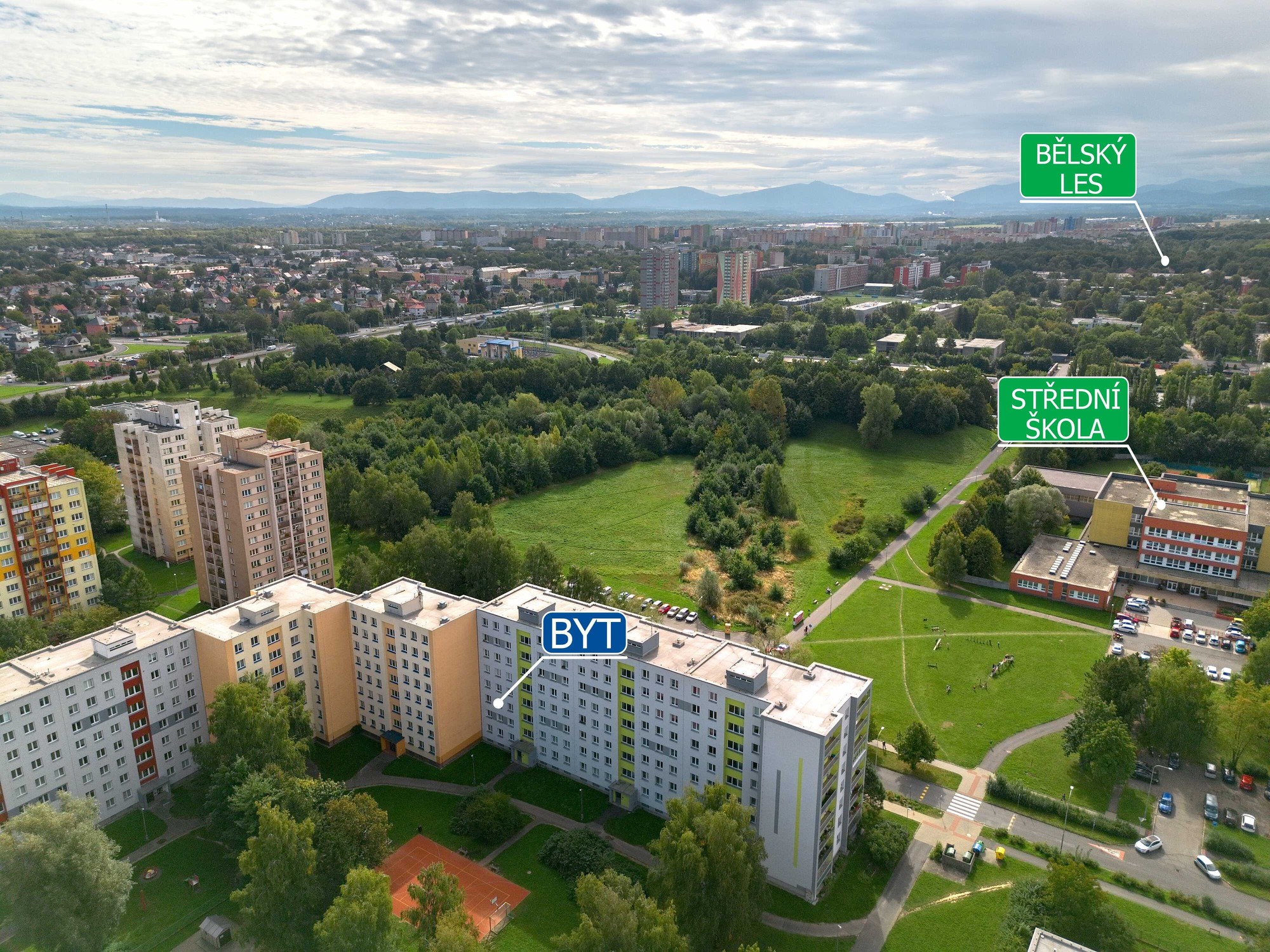 Pohled na byt 1