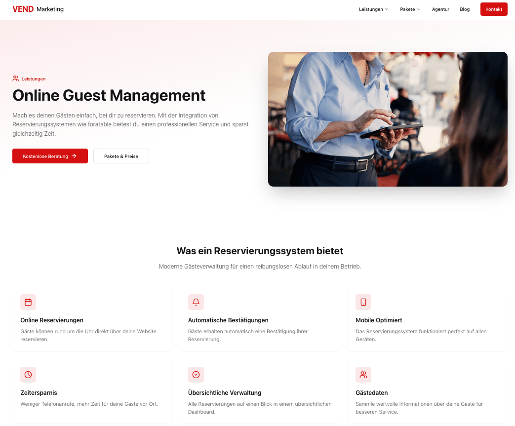 Online Guest Management